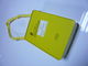 A caixa verde/do amarelo almoço do quadrado do metal, tampa do punho impressa articulou latas do metal fornecedor