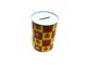 Lata de lata redonda leitão dos recipientes da caixa de moeda da lata do metal para a economia da moeda, armazenamento do dinheiro fornecedor